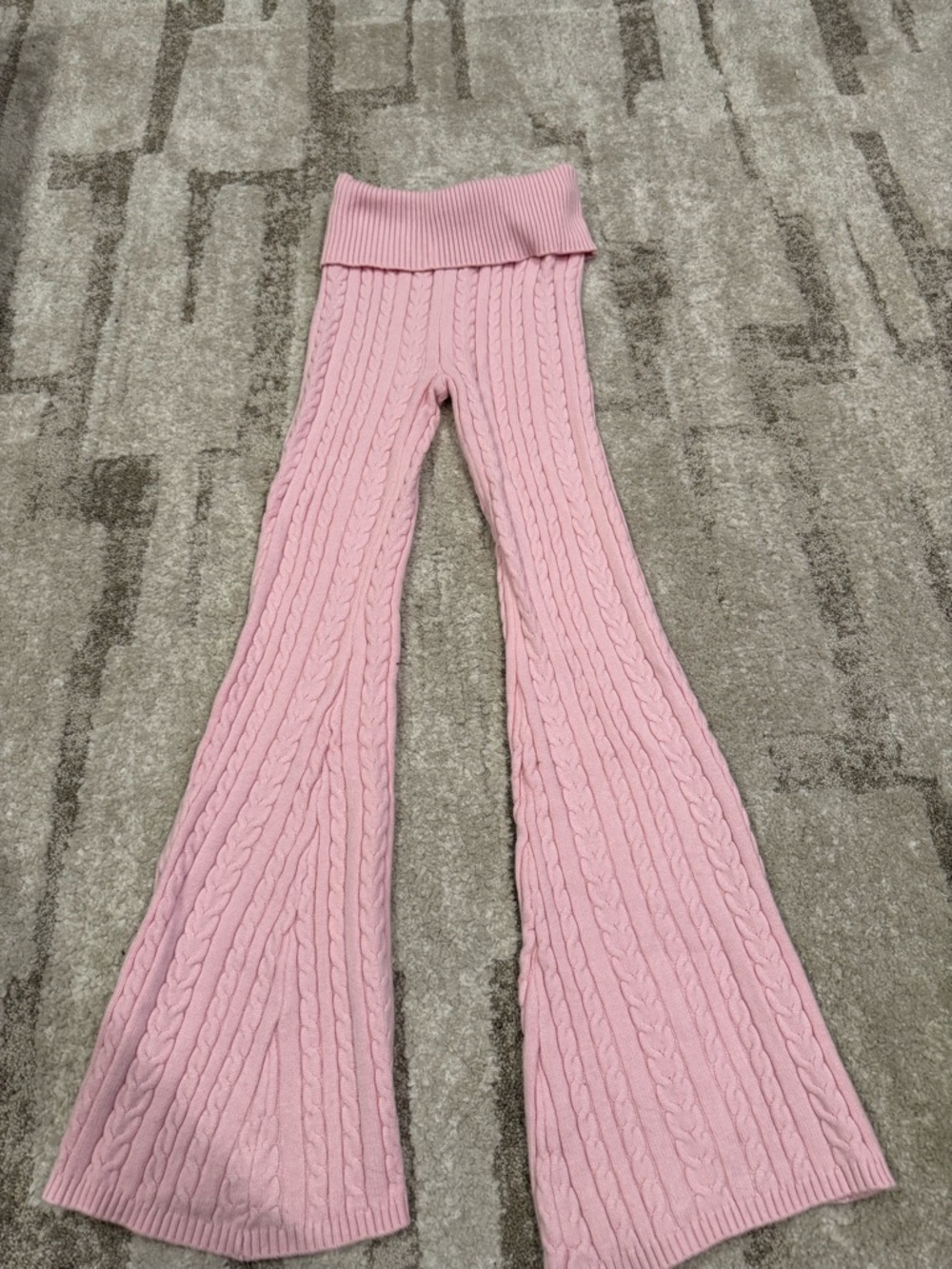 Flare Knit Pants